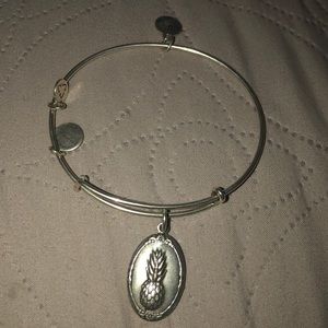 ALEX AND ANI silver Pineapple